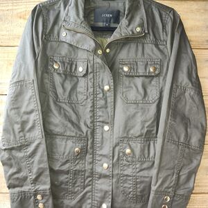 J.Crew Olive Green Utility Jacket